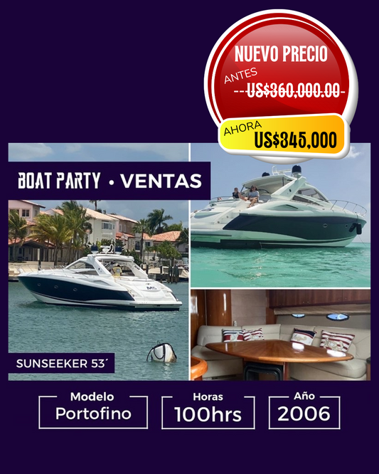 EN VENTA - Sunseeker 53´